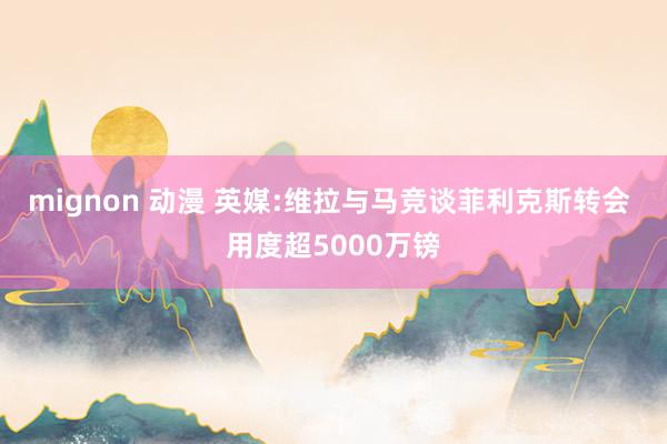 mignon 动漫 英媒:维拉与马竞谈菲利克斯转会 用度超5000万镑